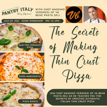 Load image into Gallery viewer, Copy of The Secrets of Making Neapolitan (Thin Crust Pizza)

