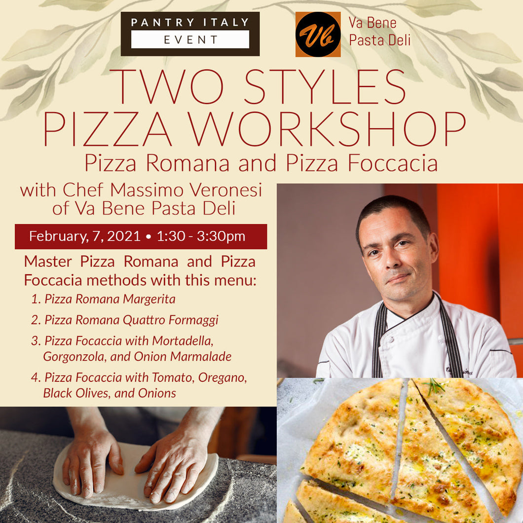 Two Styles Pizza Workshop