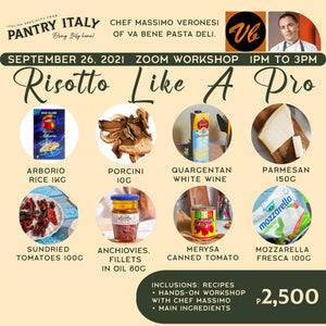 Risotto Like A Pro with Chef Massimo Veronesi