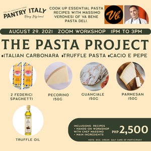 Pasta Project with Chef Massimo Veronesi of Va Bene Pasta Deli