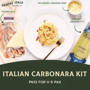 Italian Carbonara Kit.