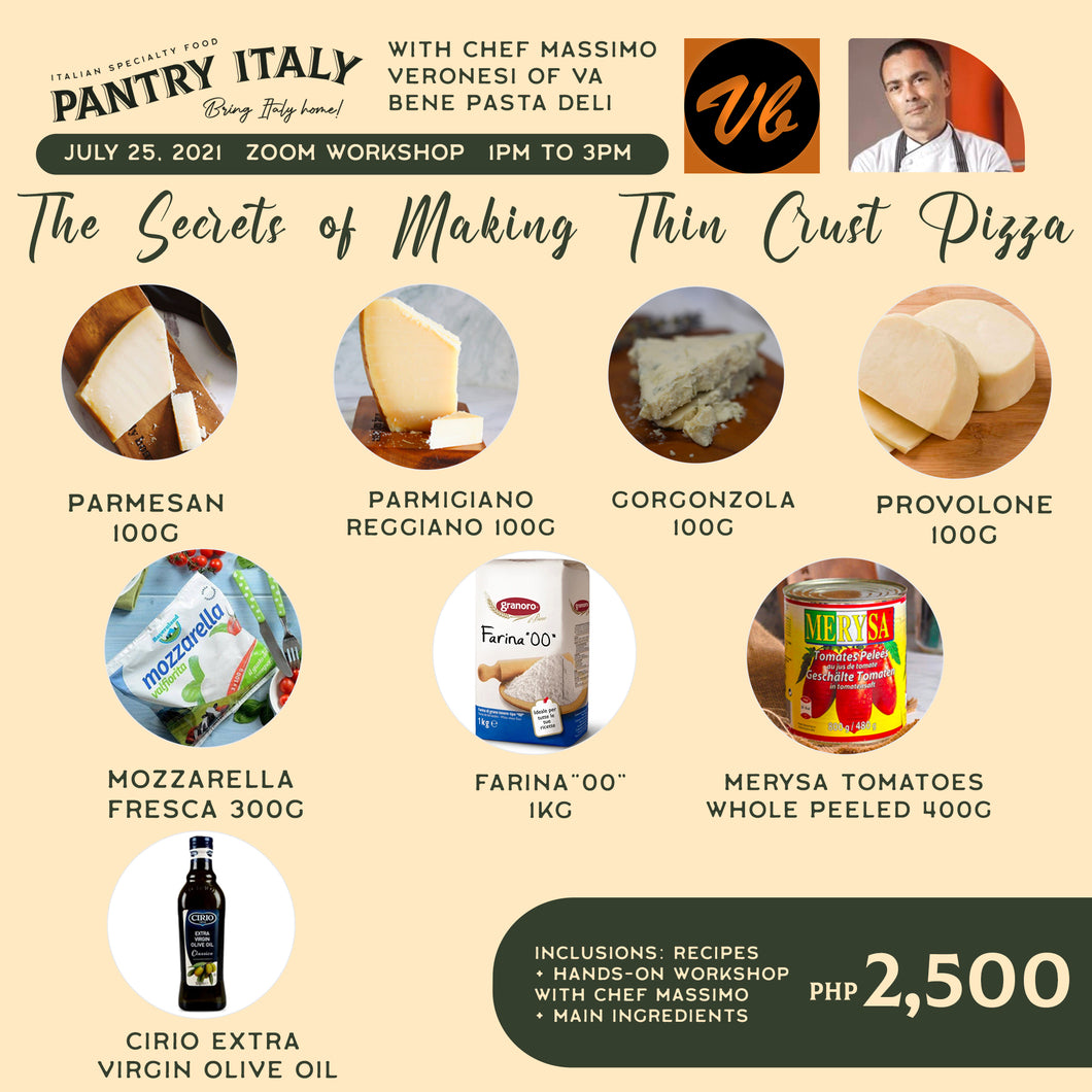 The Secrets of Making Neapolitan (Thin Crust Pizza)