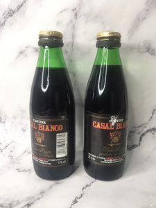 CANTINE CASAL BIANCO VINO ROSSO 250 ML BOTTLE (Red Wine)